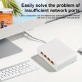 Neylo Gigabit Ethernet Switch Hub — 4-Port 1000Mbps That Declutters Your Desk