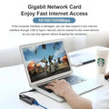 Neylo USB-to-Ethernet Adapter — Instant Wired Speed for Any Laptop